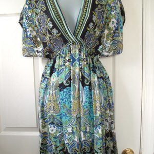 Boho Short MIni Dress Beachcover